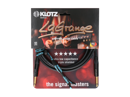 Klotz LaGrange  6M Erstklassiges Gitarrenkabel