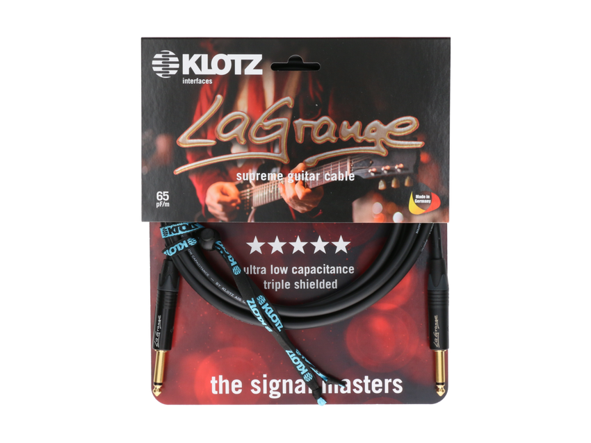 Klotz LaGrange 6M Premium Guitar Cable