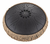 MEINL Sonic Energy MOSTD1BK 10 Zoll Medium Octave Steel Tongue Drum, H Moll