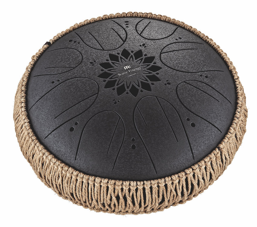MEINL Sonic Energy MOSTD1BK 10 Zoll Medium Octave Steel Tongue Drum, H Moll