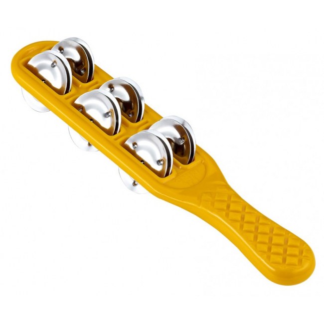 NINO Percussion Molded ABS Jingle Stick Gelb