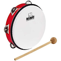 NINO Percussion Tamburello in ABS stampato - 8" Rotondo