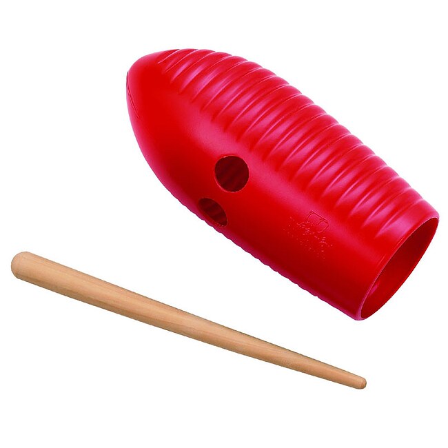 NINO Percussion Mini Güiro Red