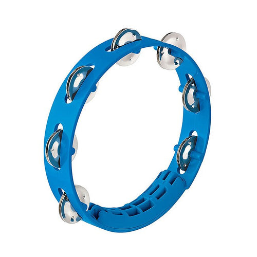 NINO ABS Tamburine 8 Zoll (einreihig) Blau