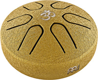 MEINL Sonic Energy PSTD3GOM Pocket Steel Tongue Drum Dorato, La Maggiore, OM