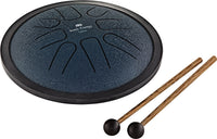 MEINL Sonic Energy SSTD2NB Small Steel Tongue Drum Blu Marino, Sol Minore
