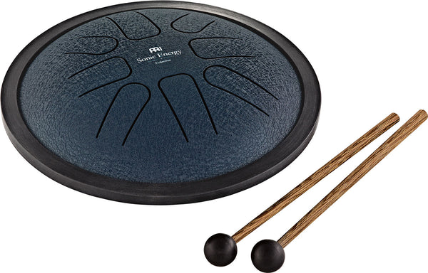 MEINL Sonic Energy SSTD2NB Small Steel Tongue Drum Marineblau, G Moll