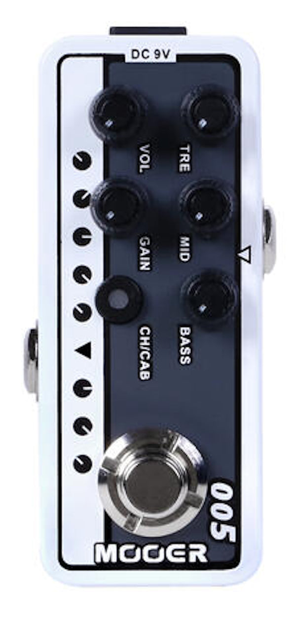 MOOER Micro PreAmp 005 Brown Sound 3 Effektpedal, PreAmp