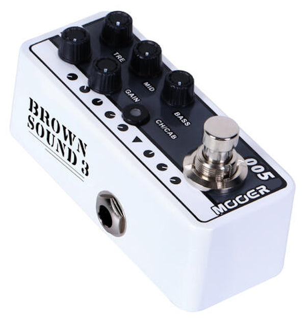 MOOER Micro PreAmp 005 Brown Sound 3 Effektpedal, PreAmp