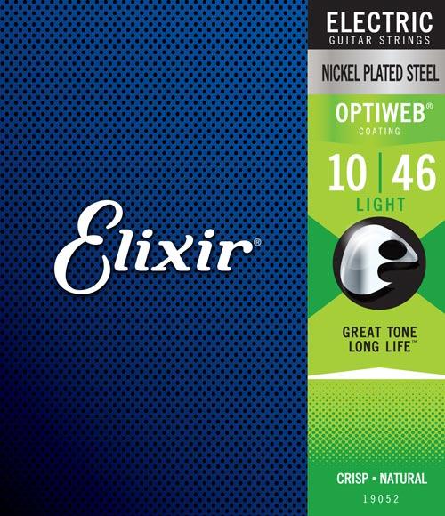ELIXIR electric guitar strings Optiweb 010-046
