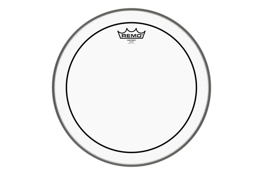 Pelle per batteria Remo 16" Gessata Trasparente 