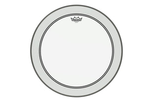 Pelle Remo 22" Powerstroke 3 Grancassa trasparente 