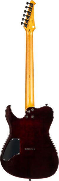 SPIRA GUITARS T-450 Transparent Blue E-Gitarre