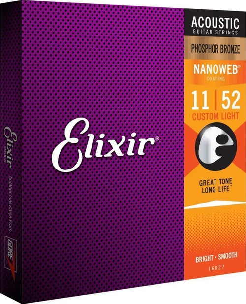 ELIXIR NANOWEB AKUSTIK GITARREN SAITEN PHOSPHOR BRONZE