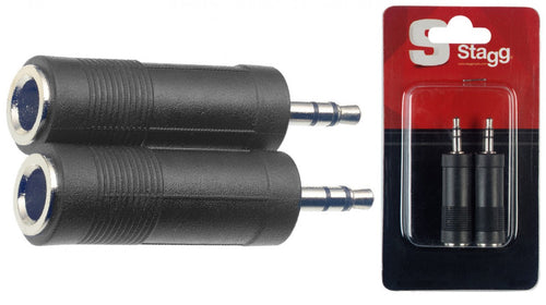 STAGG AC-PFSJMSH Jack da 6,3 mm a jack stereo da 3,5 mm
