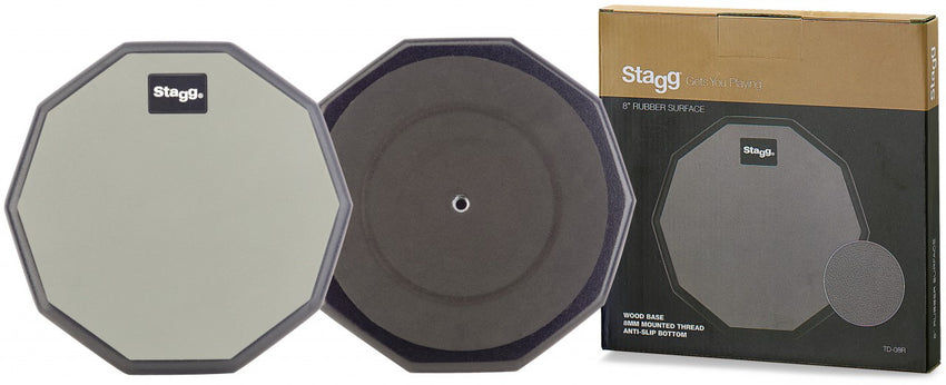 STAGG TD-08R - 8" ÜBUNGSPAD - DANYS MUSIC SHOP VILLACH