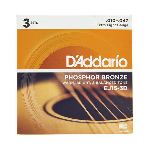 D'Addario EJ15 Akustikgitarrensaiten 010-047