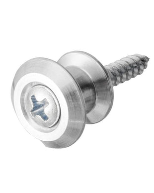 DUNLOP CINTURINO BOTTONE ARGENTO 
