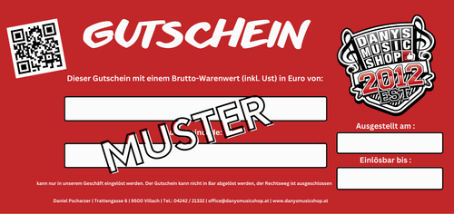VOUCHER for purchases in the stationary shop