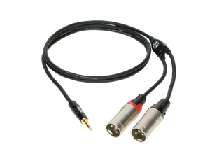 KLOTZ KY9-300 PRO Y-KABEL 3,5MM - 2x XLR M