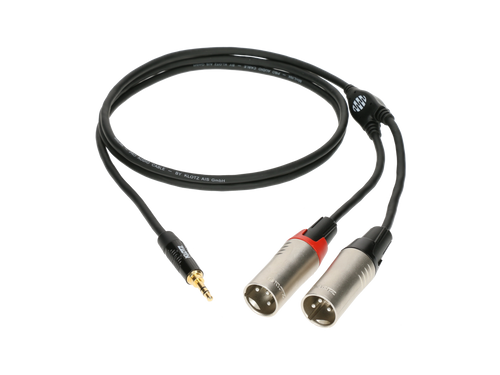 KLOTZ KY9-300 PRO Y-KABEL 3,5MM - 2x XLR M