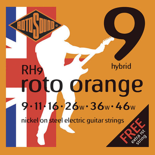 CORDE PER CHITARRA ELETTRICA ROTOSOUND RH9 9-46